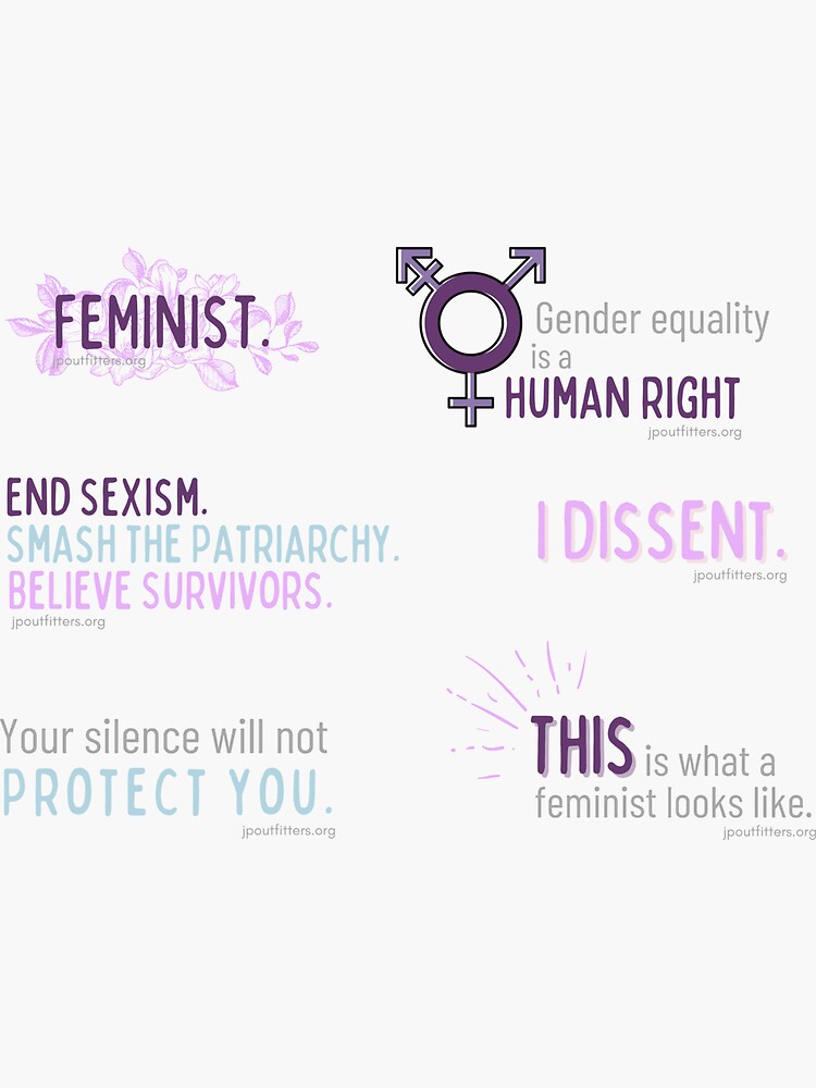 Feminist | Gender Justice Pack by JPOutiffters