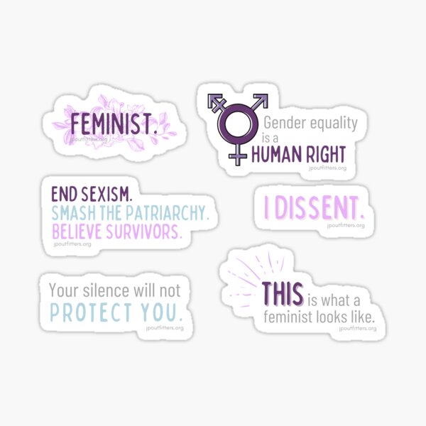 Feminist | Gender Justice Pack Sticker