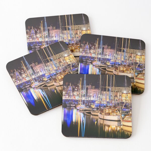 Item preview, Ramsgate Harbour and Starbuck Christmas Lights designed and sold by rogerstanger.
