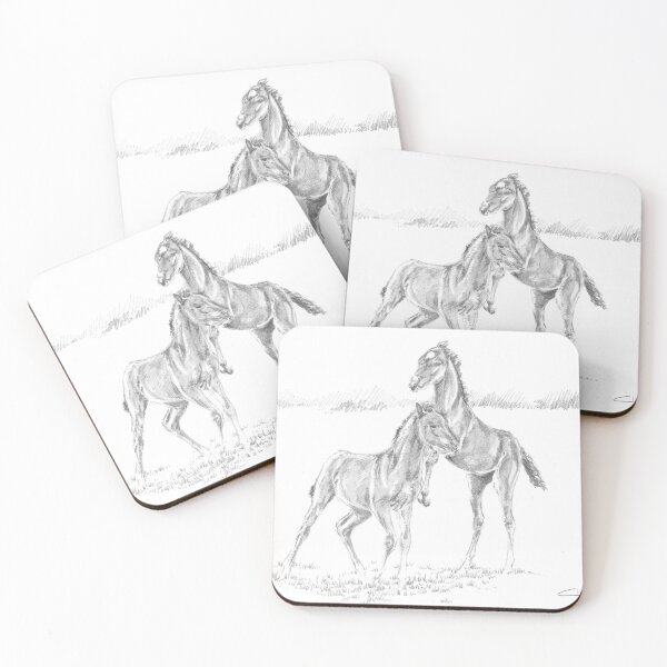 Item preview, Foals at Play 4 designed and sold by Claire Kitcher.