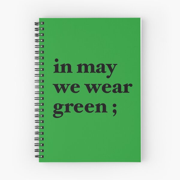 Item preview, in may we wear green; designed and sold by maramyeonni.