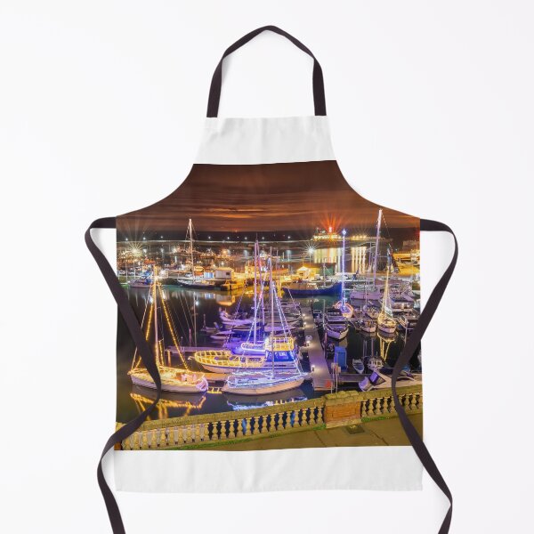 Item preview, Ramsgate Harbour Christmas Lights at night designed and sold by rogerstanger.