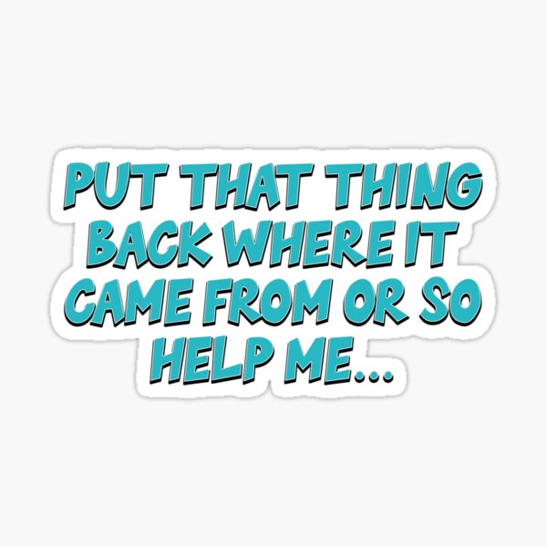 Item preview, Monsters Inc - Put That Thing Back designed and sold by baranskini.