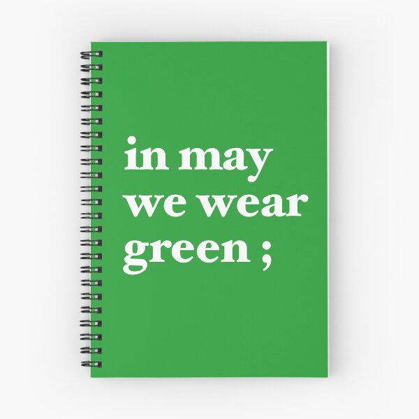 Item preview, in may we wear green; designed and sold by maramyeonni.