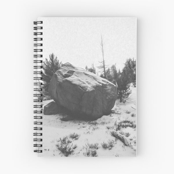 Item preview, Rock Bolder Trees Snow Nature  designed and sold by DanielCarvalho2.