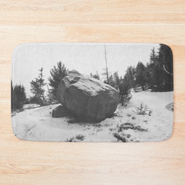 Item preview, Rock Bolder Trees Snow Nature  designed and sold by DanielCarvalho2.