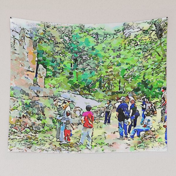 Item preview, People in the archaeological area designed and sold by Giuseppe Cocco.
