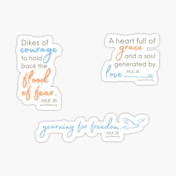 Words of Martin Luther King, Jr. Pack Sticker