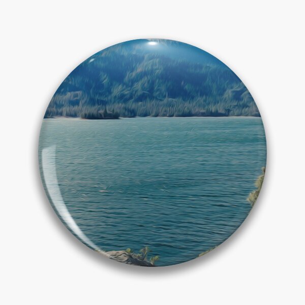 Item preview, Landscape Lake Water Rocks Mountains Hills  designed and sold by DanielCarvalho2.