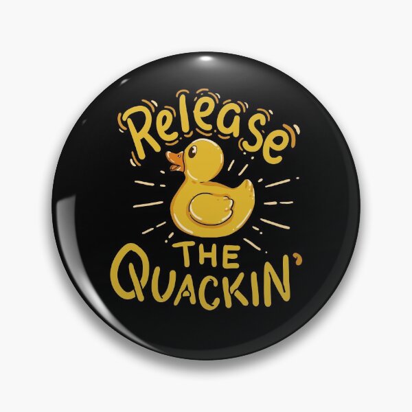 Artikelvorschau, Lass das Quacking - Funny Duck Pun los entworfen und verkauft von shirtbubble.