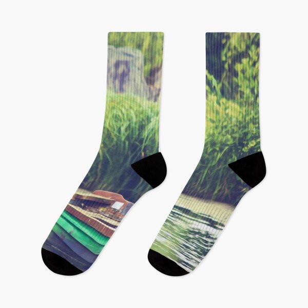 Item preview, Heron Bird Boat Water Lake Nature  designed and sold by DanielCarvalho2.