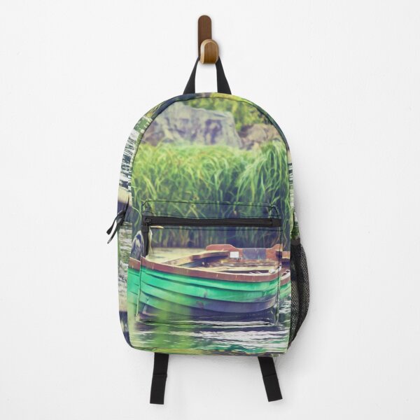 Item preview, Heron Bird Boat Water Lake Nature  designed and sold by DanielCarvalho2.