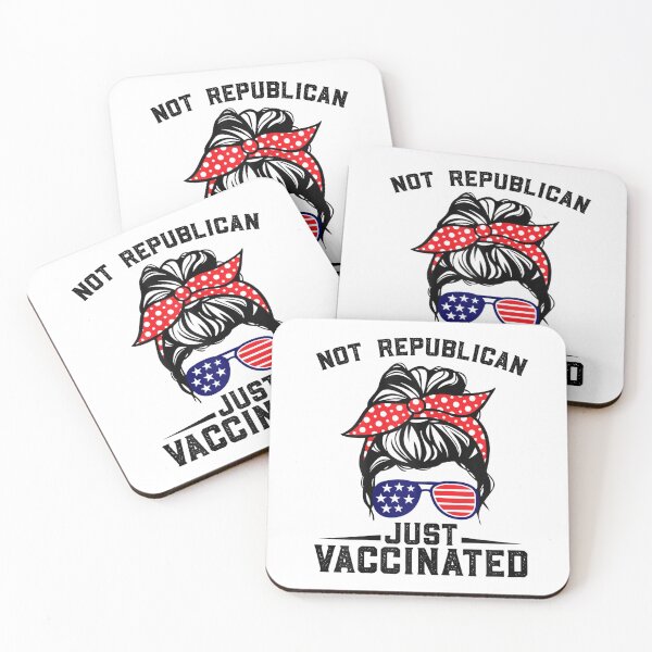 Item preview, Not a Republican Just Vaccinated designed and sold by Imadovic.