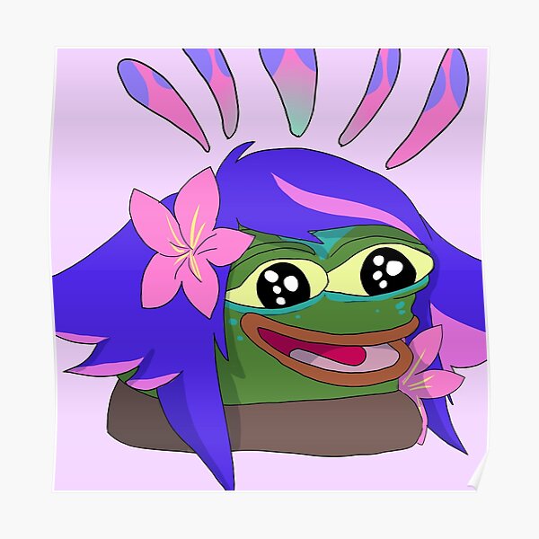 Neeko Pepe Poster By Miurp Redbubble