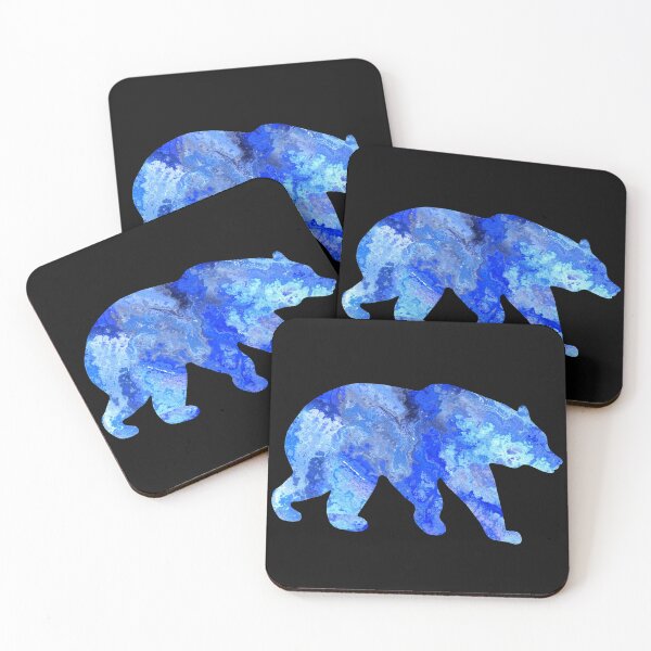 Item preview, Watercolor Bear Silhouette designed and sold by JDWCreations.
