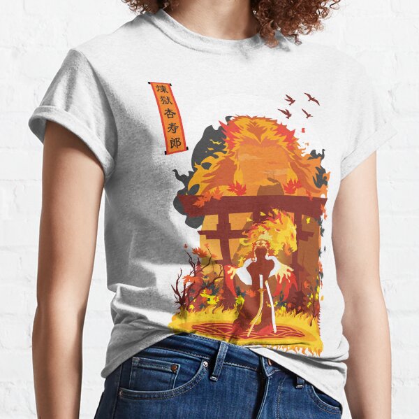 Flame Pillar Minimalist Classic T-Shirt