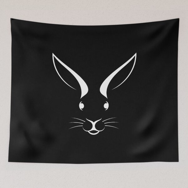 Item preview, White Rabbit T-Shirt Cool Design Tee designed and sold by LJ4EVER.