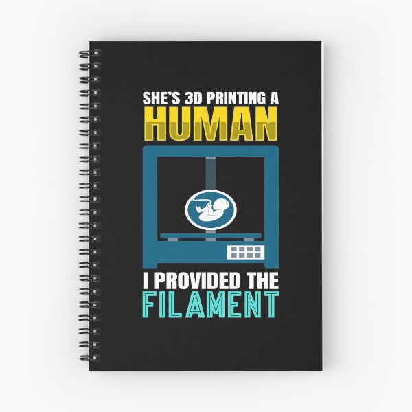 Item preview, She 3D Printing A Human 3D Pregnant designed and sold by MooonTees.