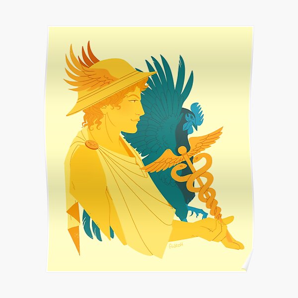 Mercury Bust Poster