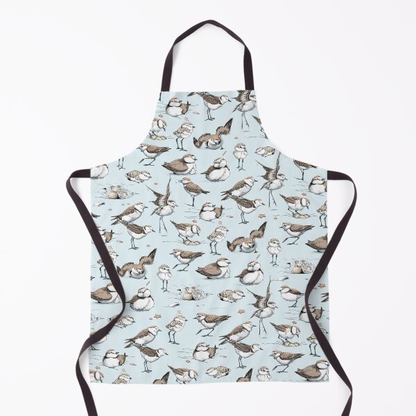 Item preview, Plover family - Blue back ground designed and sold by Maudeux.