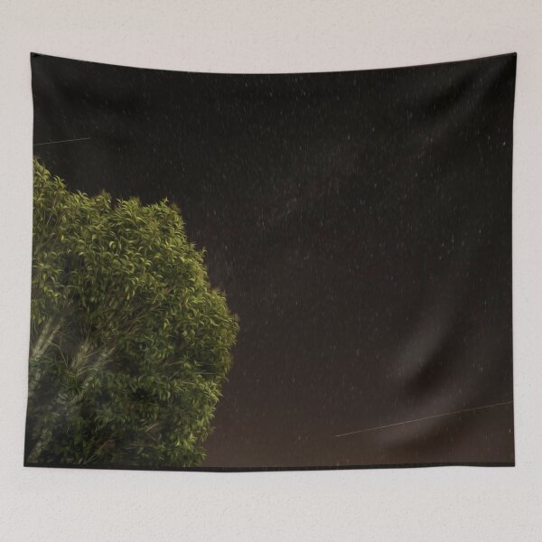 Item preview, Galaxy Night Stars Shooting Trees Dark  designed and sold by DanielCarvalho2.