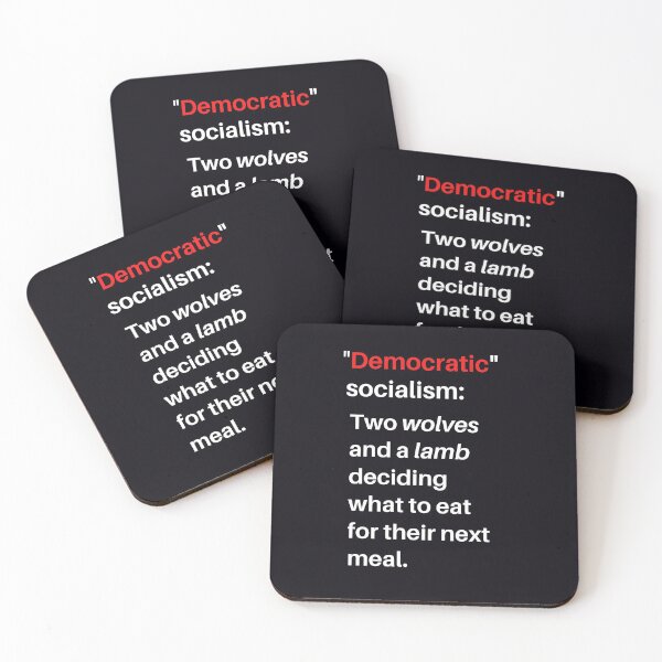 Item preview, "Democratic" socialism --- It doesn't exist. Socialism requires tyranny designed and sold by JoelsCorner.