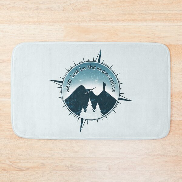 Item preview, Never Lost In The Mountains - GreyBlue 02 designed and sold by serenaking.
