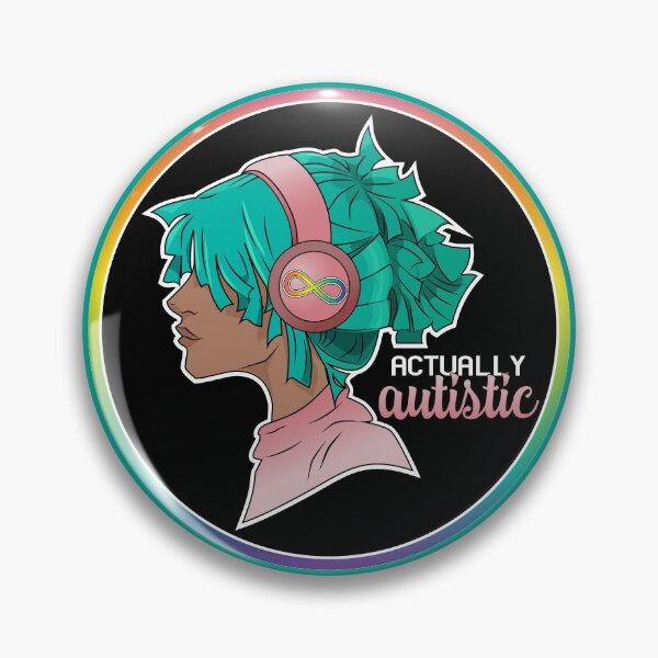 Item preview, #actuallyautistic Headphone Girl designed and sold by parlorghost.