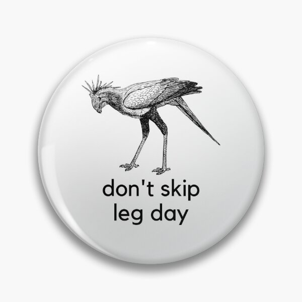 Item preview, Don't Skip Leg Day Bird designed and sold by CalledEclectic.
