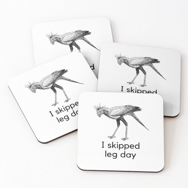 Item preview, I Skipped Leg Day Bird designed and sold by CalledEclectic.
