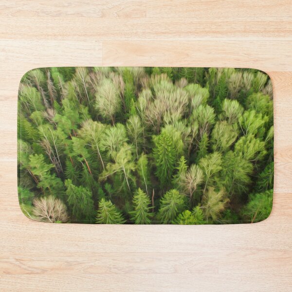 Item preview, Green Plants Nature Aerial View Forest  designed and sold by DanielCarvalho2.