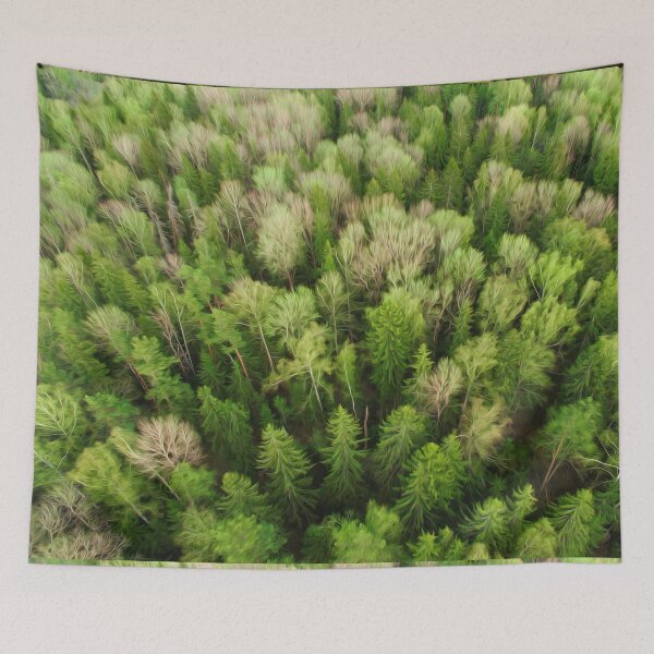 Item preview, Green Plants Nature Aerial View Forest  designed and sold by DanielCarvalho2.