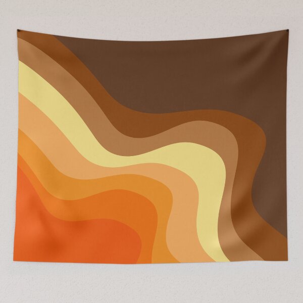 Item preview, Colorful retro style waves design designed and sold by BattaAnastasia.