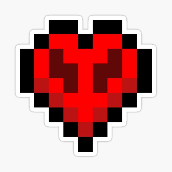 Stella Gaming - Hardcore Heart Sticker – BlockShopGroup