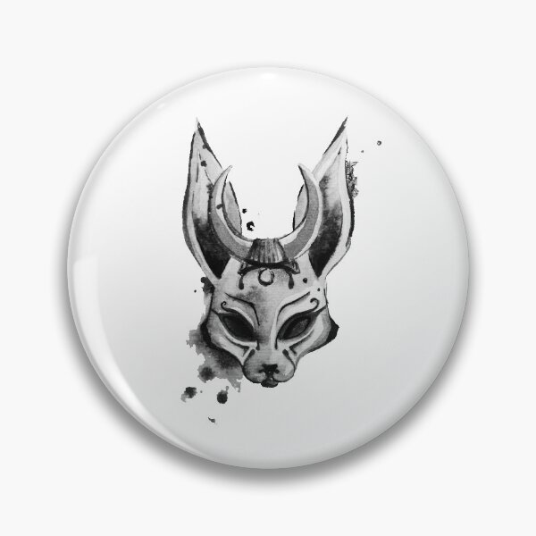 Item preview, The Hare's Mask - The Ronin designed and sold by Ironwood.