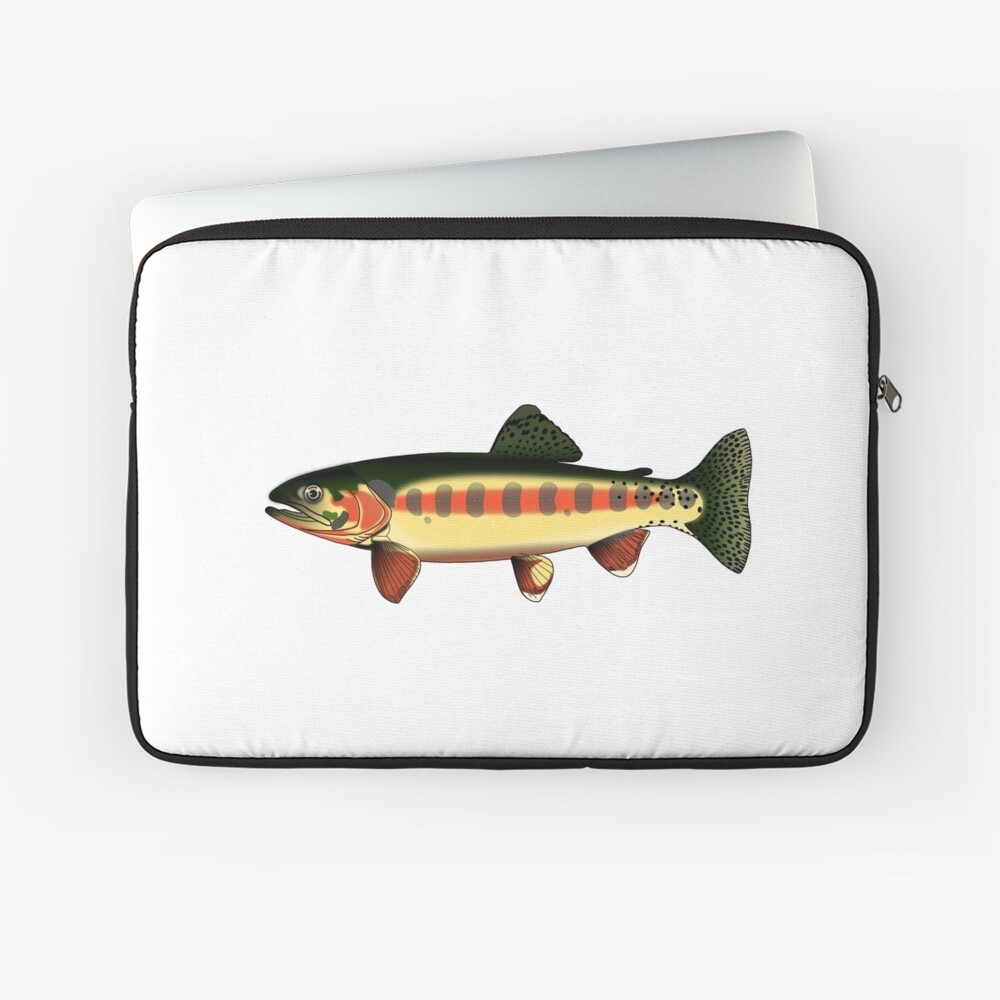 California Golden Trout State Fish Art Board Print for Sale by  downbubble17