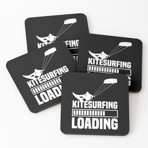 Item preview, Kitesurfing Loading Kite Flying Kiteboarding Kiteboard designed and sold by Nessshirts.