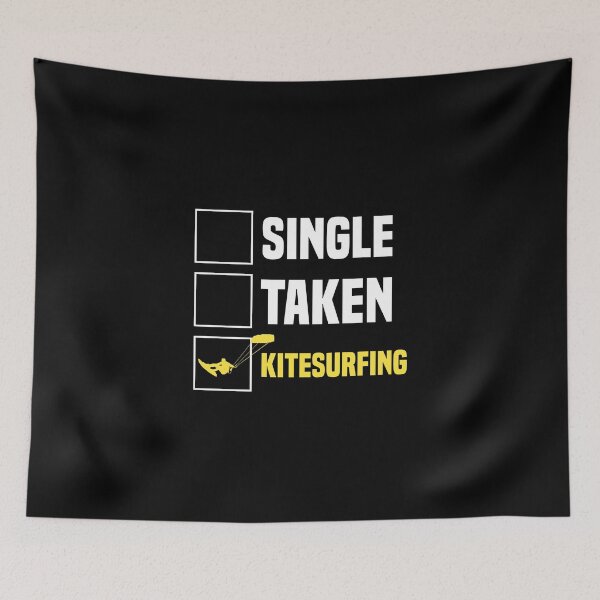 Item preview, Single Taken Kitesurfing Kitesurfer Kiteboarding Kite designed and sold by Nessshirts.