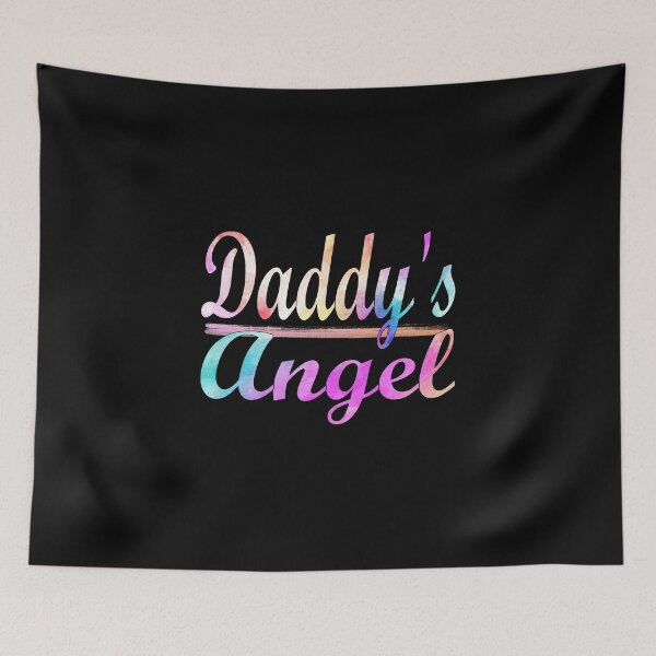 Item preview, Daddys Angel Essential Sticker designed and sold by SW33TSP0T.