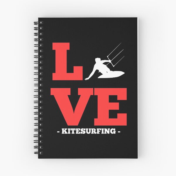 Item preview, Love Kitesurfing Kitesurfer Kiteboarding Kiting Kitesurf designed and sold by Nessshirts.