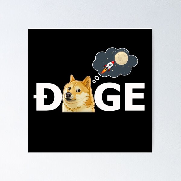 Artikel-Vorschau von Dogecoin für immer, designt und verkauft von MeroniGDesign.