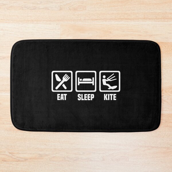Item preview, Eat Sleep Kite - Kitesurfing Kiteboarding Kitesurfer designed and sold by Nessshirts.