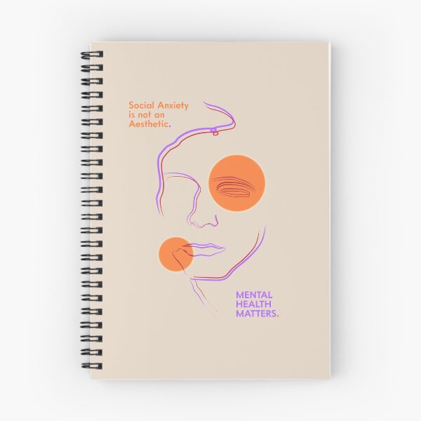Item preview, Social Anxiety is not an Aesthetic - Mental Health Matters designed and sold by Non-Believer.