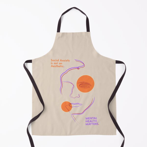 Item preview, Social Anxiety is not an Aesthetic - Mental Health Matters designed and sold by Non-Believer.