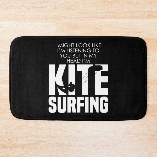 Item preview, Kitesurfing I Might Look Like I'm Listening But In My Head designed and sold by Nessshirts.
