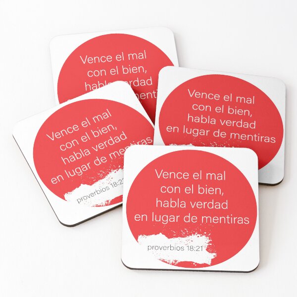 Item preview, Conquer evil with good, speak truth instead of lies designed and sold by arteconpicos.