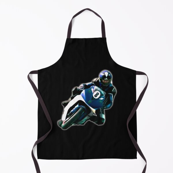 Item preview, Motorcycle racer on the track during the race designed and sold by Galina Kostyaeva.