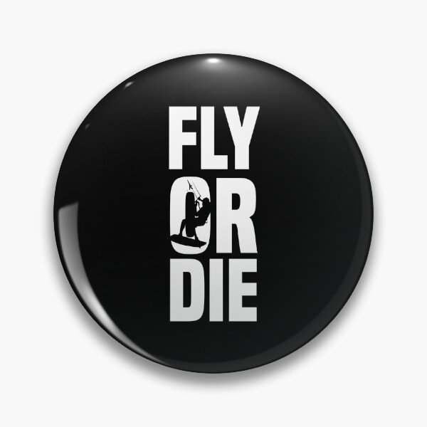 Item preview, Fly Or Die - Kitesurf Kiteboarding Kitesurfer Kite Flying designed and sold by Nessshirts.