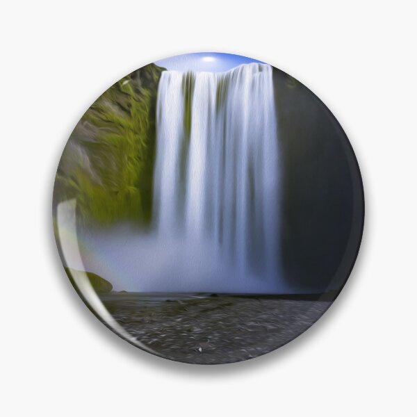 Item preview, Mountain Landscape Highland Nature Waterfalls Nature  designed and sold by DanielCarvalho2.
