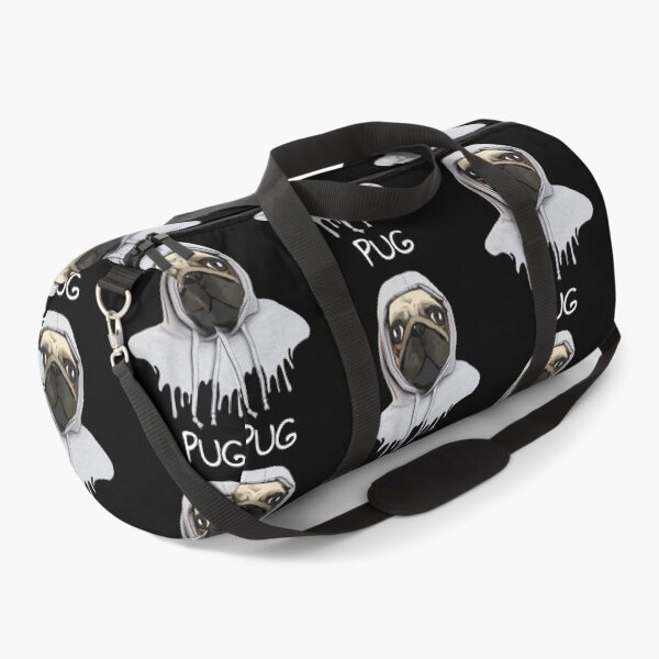 Item preview, Pug, pug face and hooded sweatshirt, pug lovers designed and sold by Collagedream.